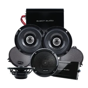 Austin Audio P-HD4UT Front and Rear AMP